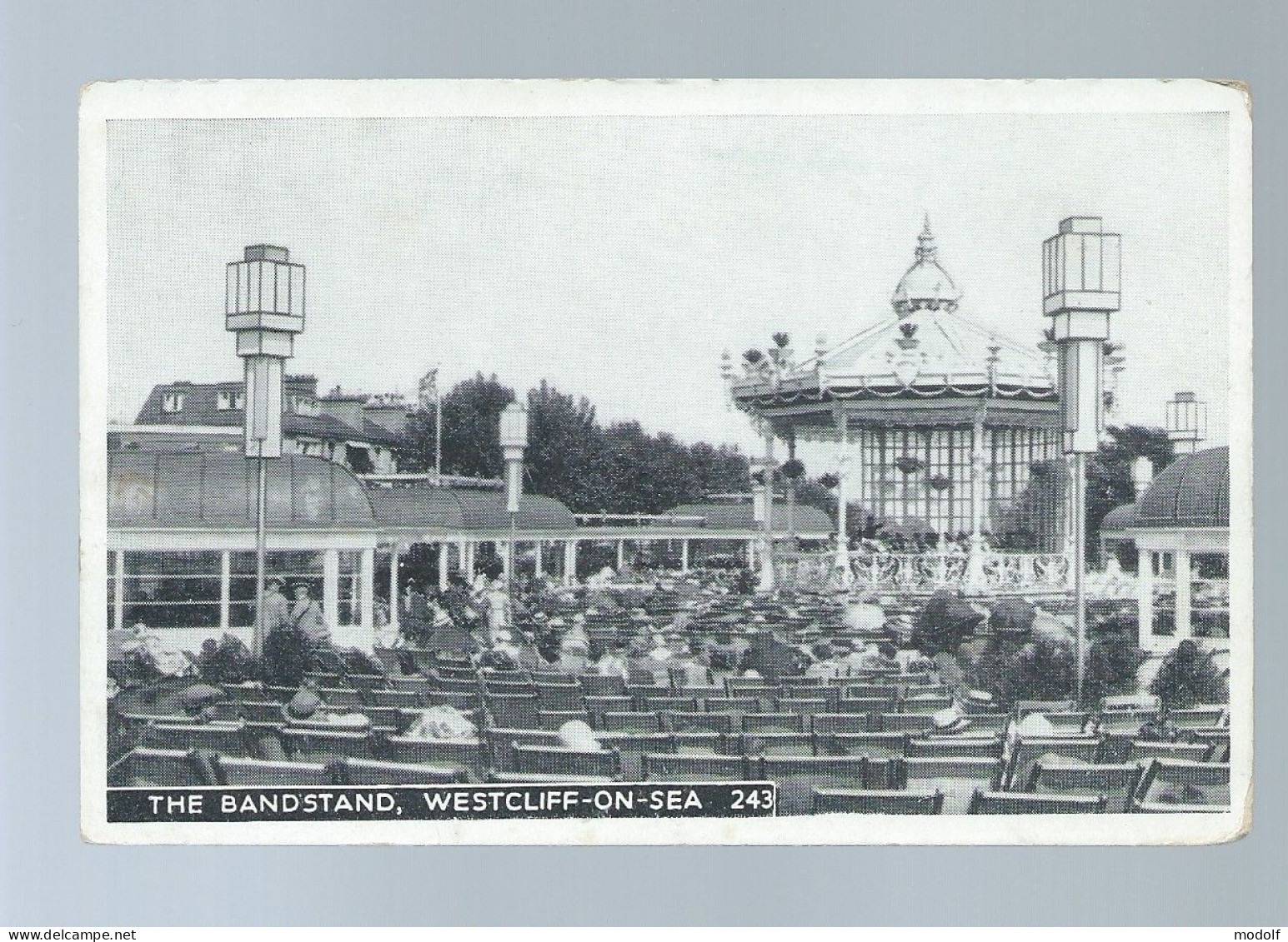 CPA - Royaume-Uni - The Bandstand - Westcliff-on-Sea - Non Circulée - Sonstige & Ohne Zuordnung