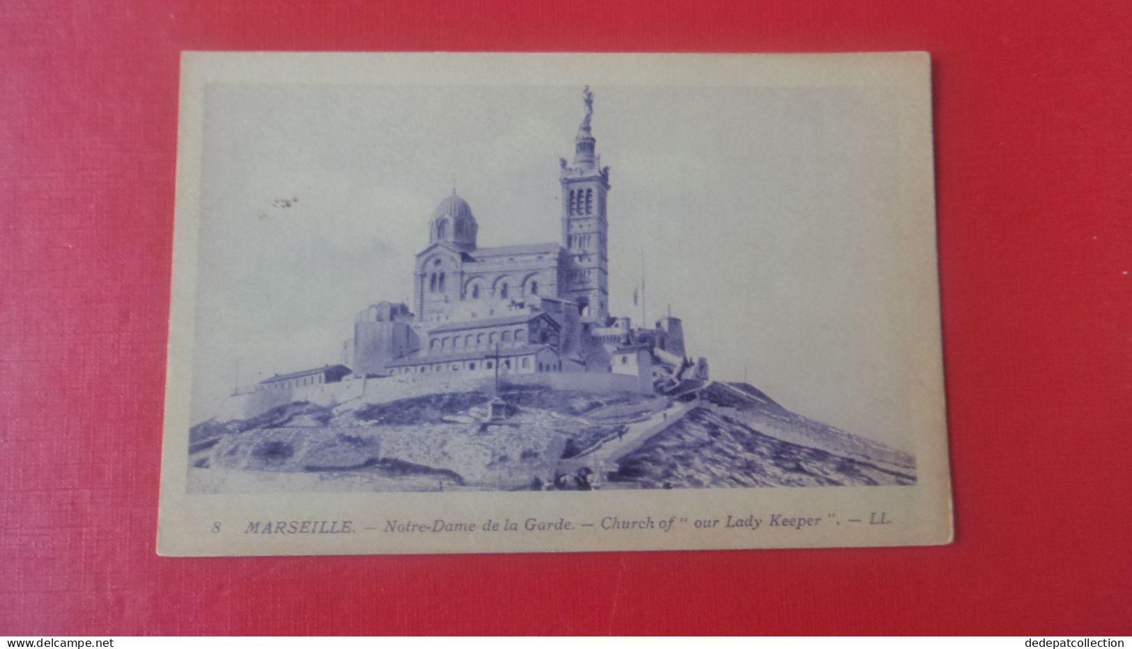 Marseille - Notre-Dame De La Garde, Funicular Y Virgen