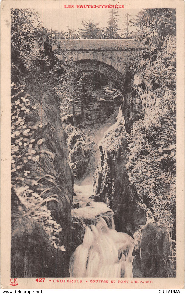 65-CAUTERETS-N°T5167-H/0263 - Cauterets