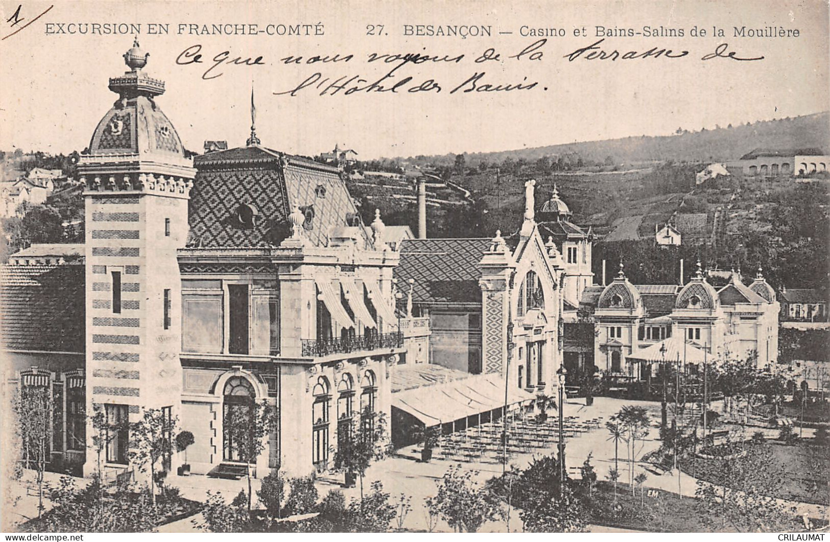 25-BESANCON LES BAINS-N°T5168-E/0247 - Besancon