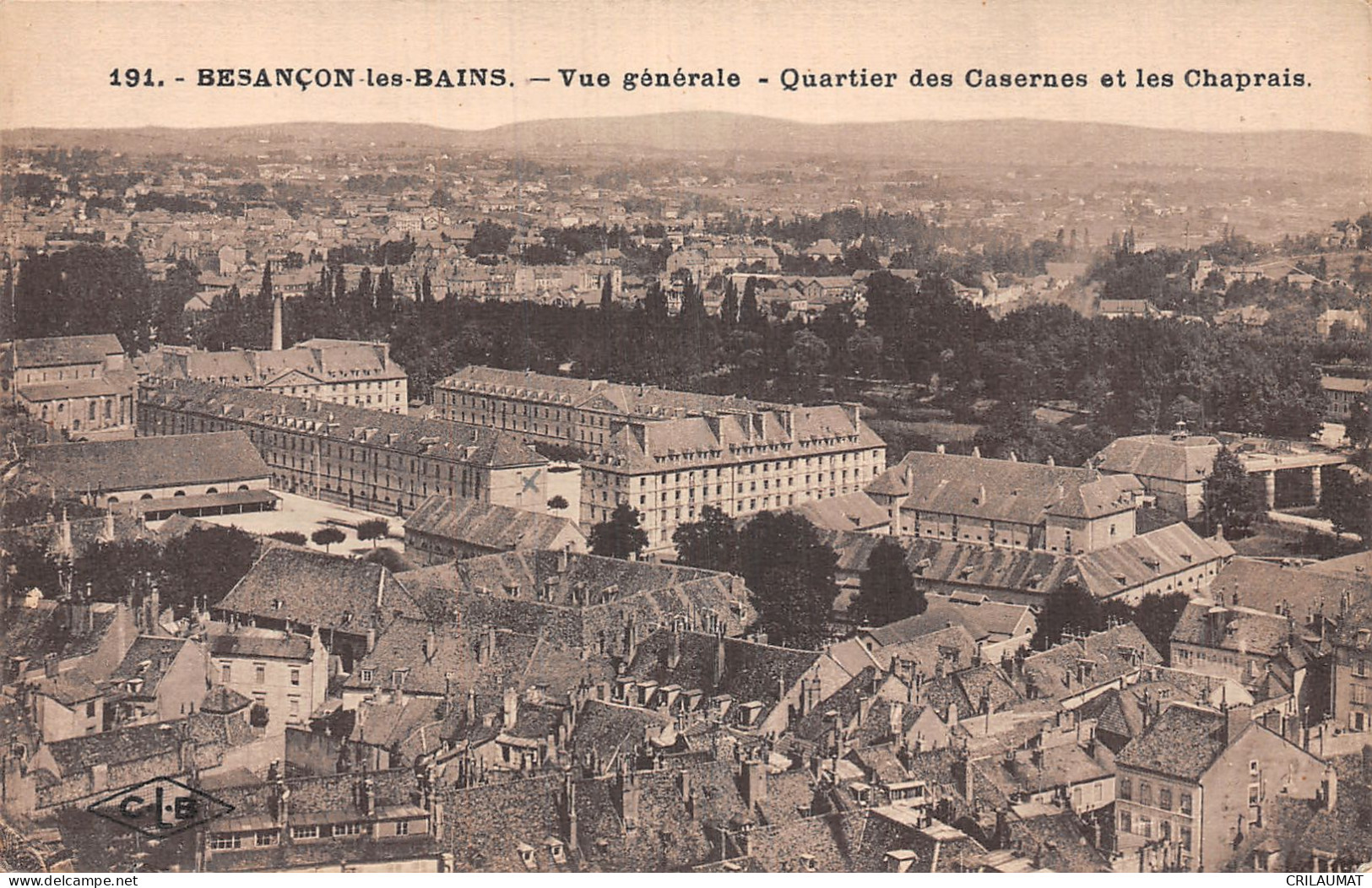 25-BESANCON LES BAINS-N°T5168-E/0217 - Besancon