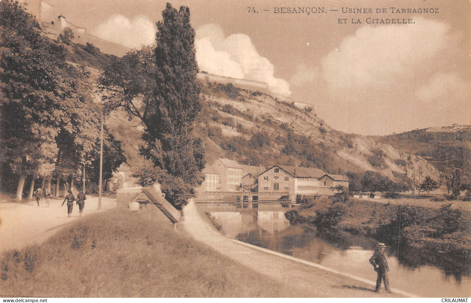 25-BESANCON LES BAINS-N°T5168-E/0189 - Besancon