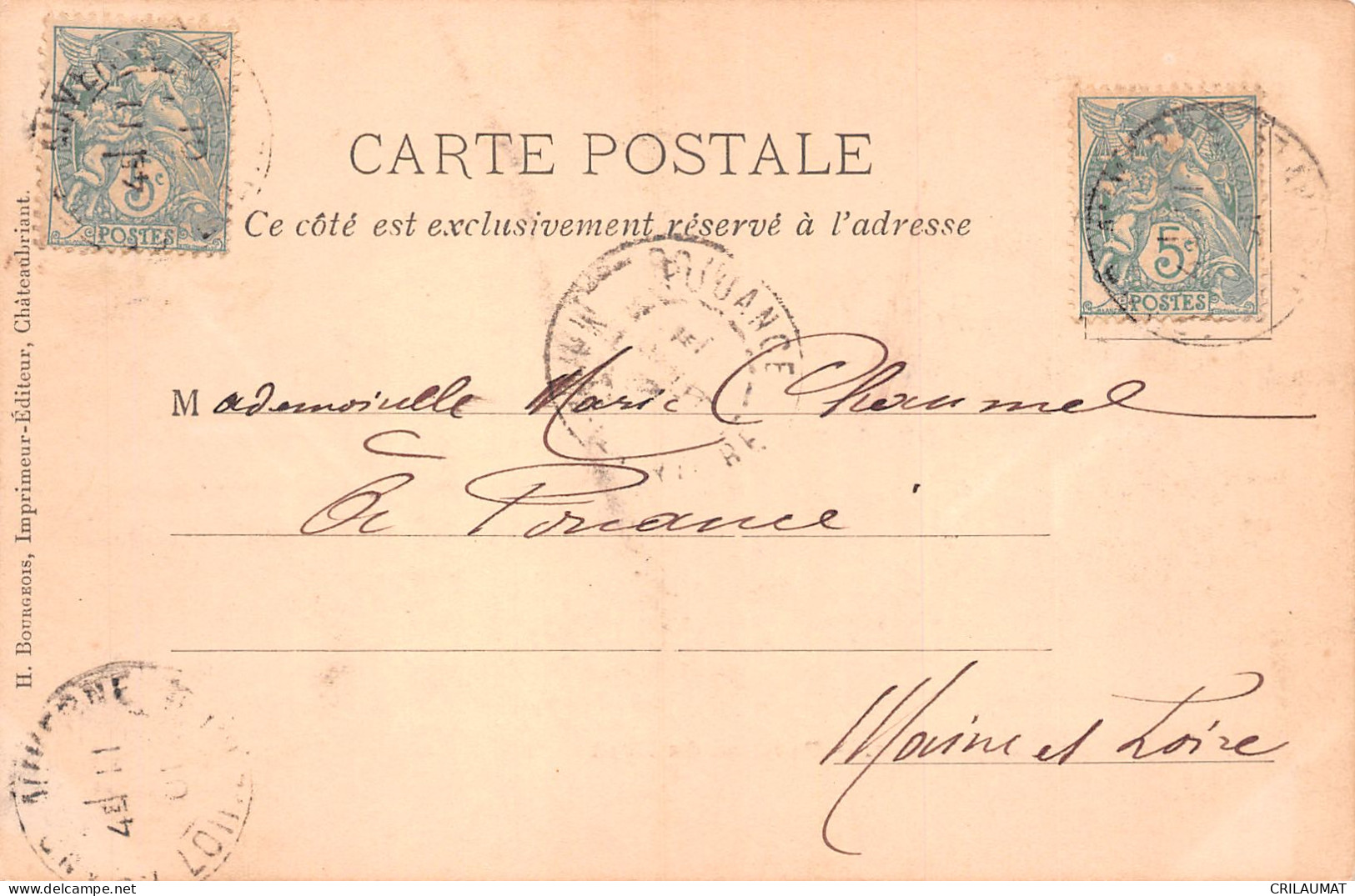 44-CHATEAUBRIANT-N°T5168-D/0399 - Châteaubriant