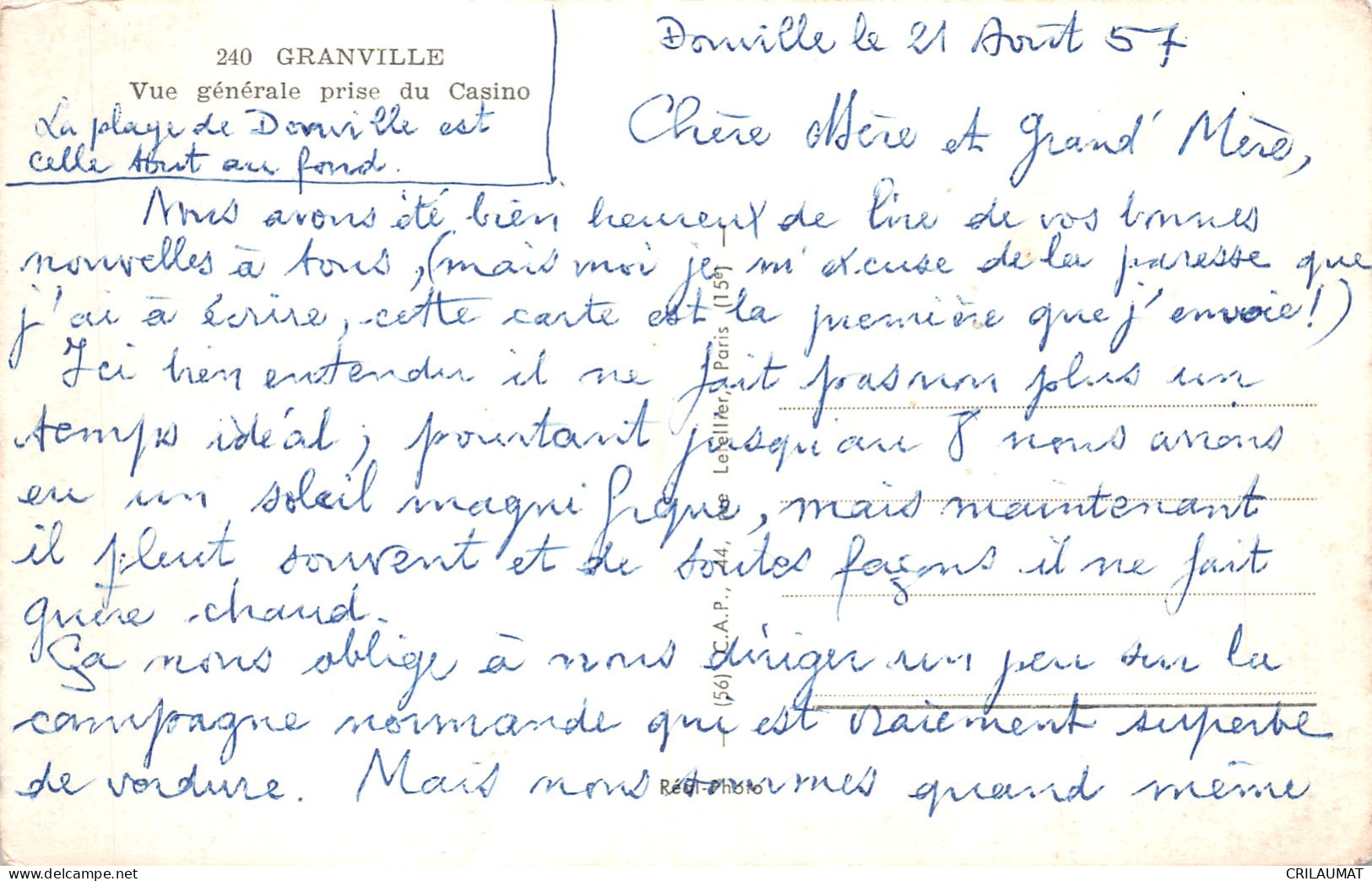 50-GRANVILLE-N°T5168-D/0301 - Granville