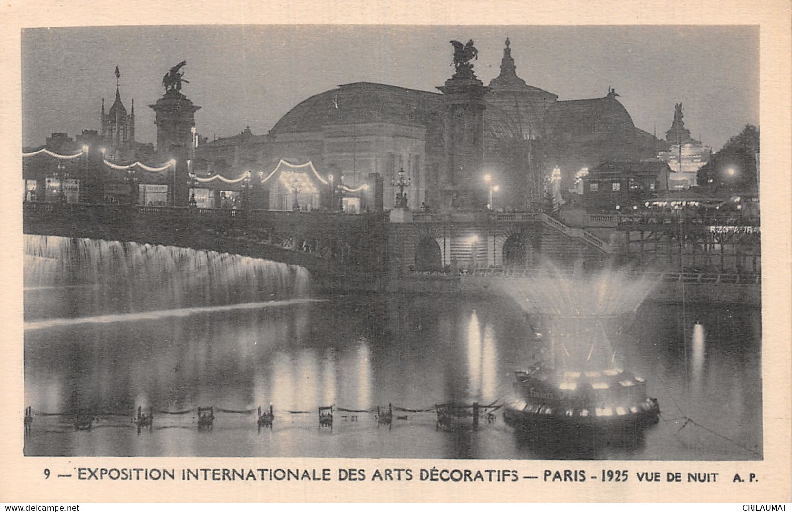 75-PARIS EXPOSITION INTERNATIONALE DES ARTS DECORATIFS 1925-N°T5168-C/0349 - Ausstellungen