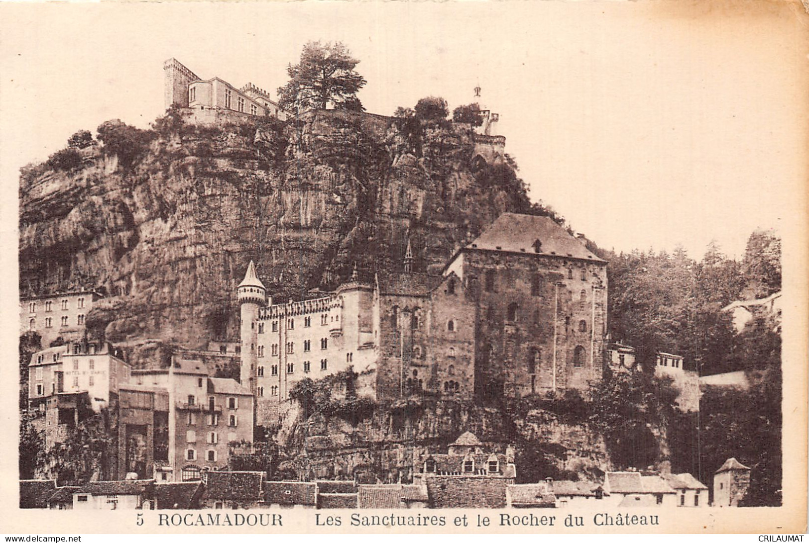 46-ROCAMADOUR-N°T5168-H/0063 - Rocamadour