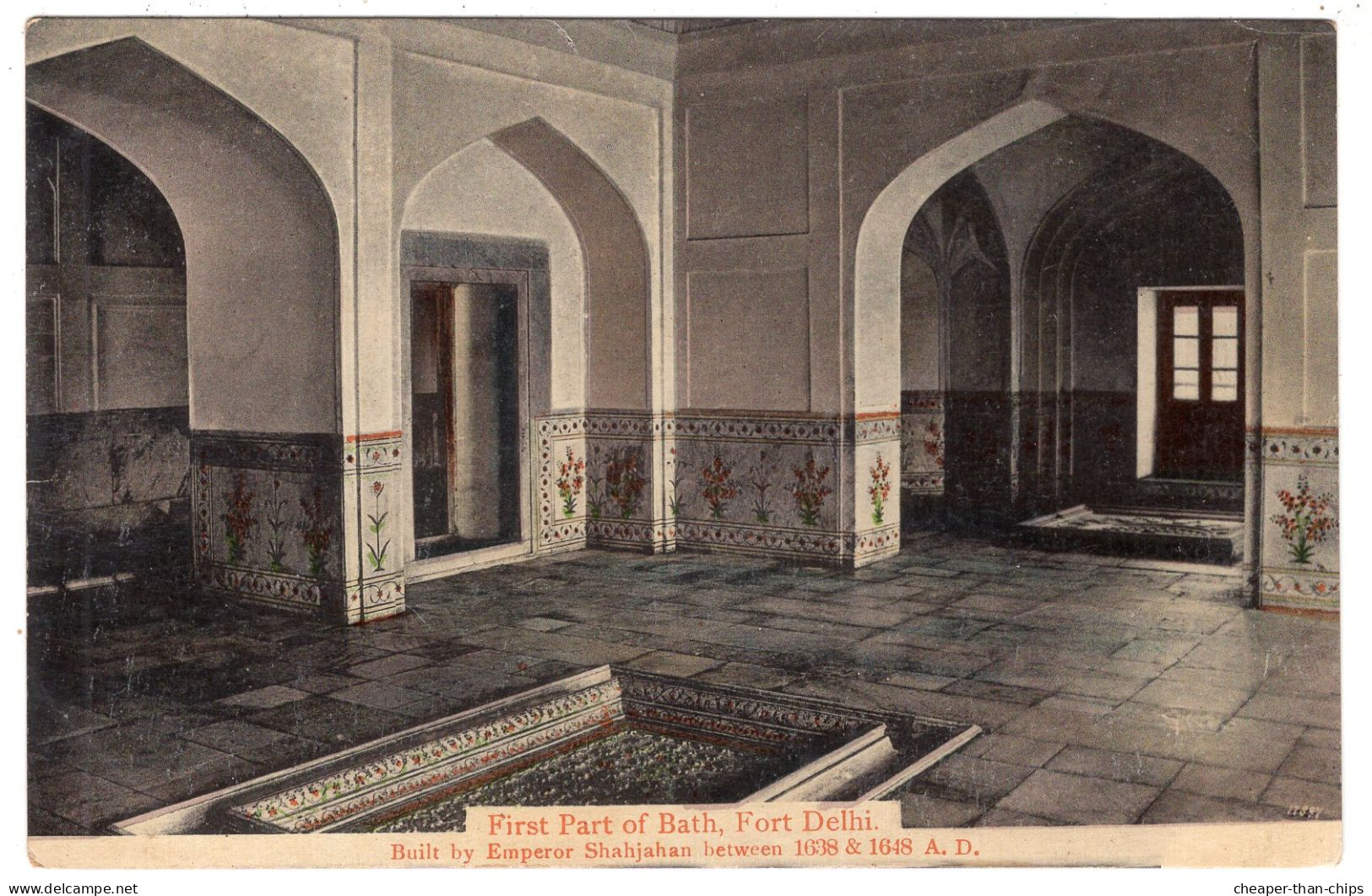 FORT DELHI - First Part Of Bath - H.A. Mirza 77 - India