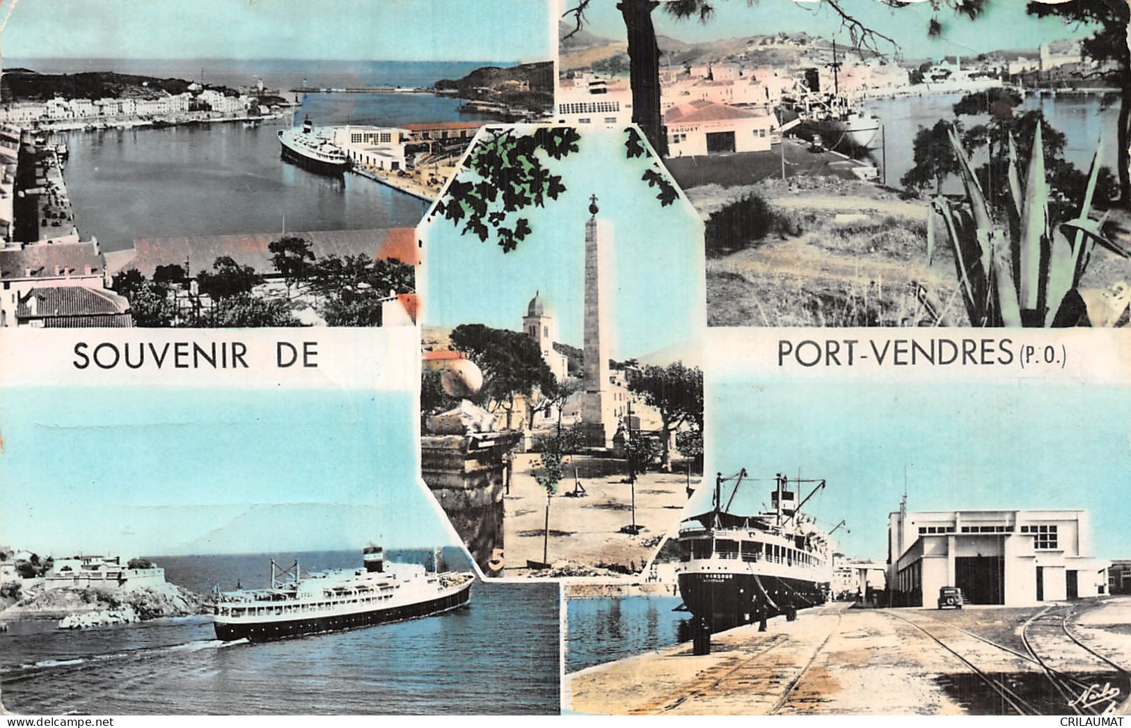 66-PORT VENDRES-N°T5168-G/0181 - Port Vendres