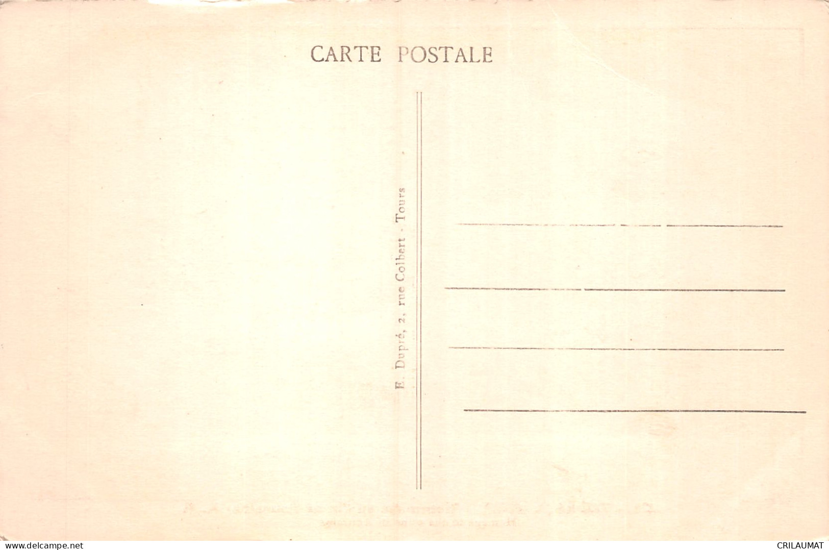 37-TOURS FOLKLORE HOMMAGE AU VIN DE TOURAINE-N°T5168-G/0095 - Tours