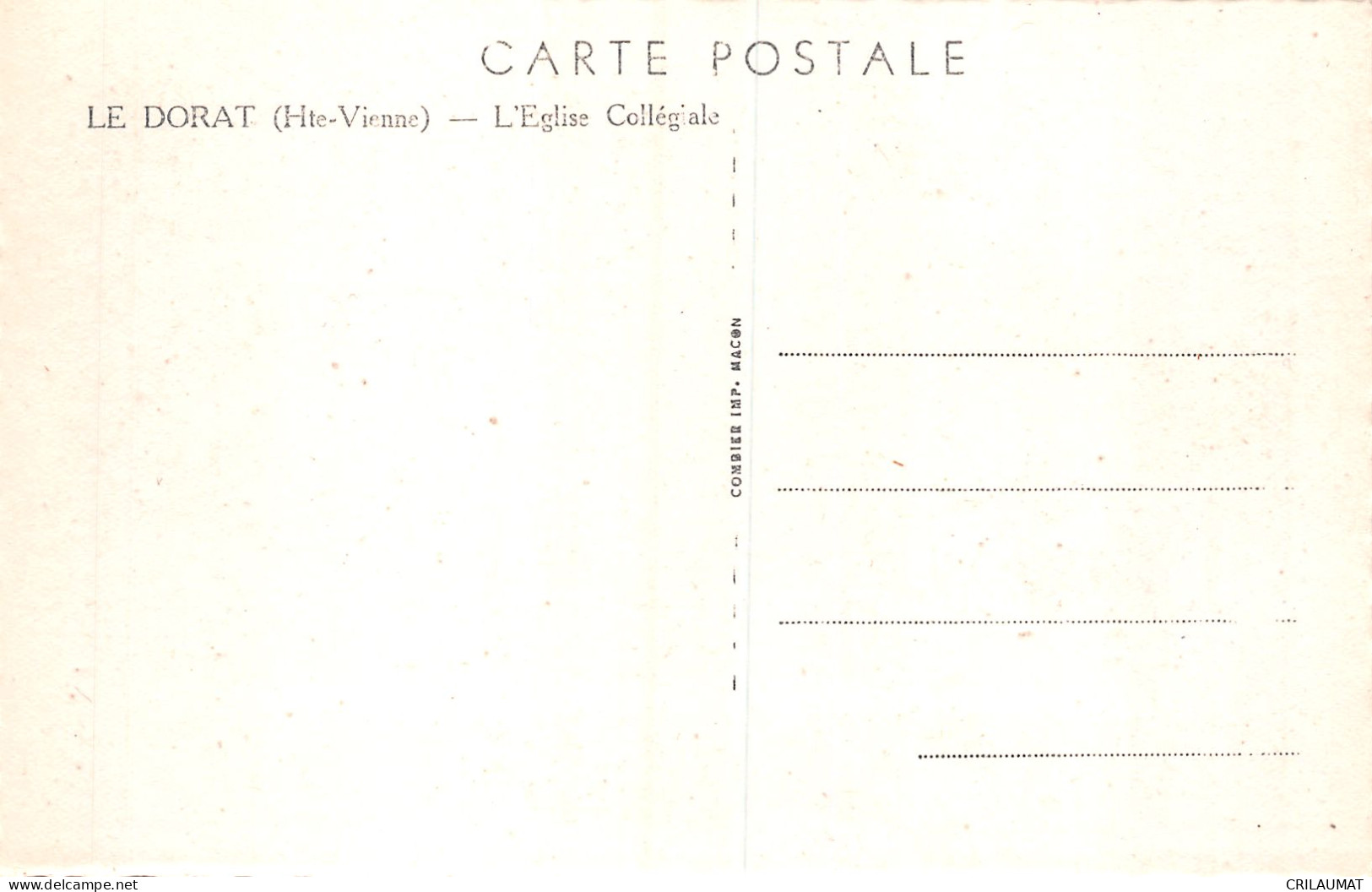 87-LE DORAT-N°T5168-F/0297 - Le Dorat