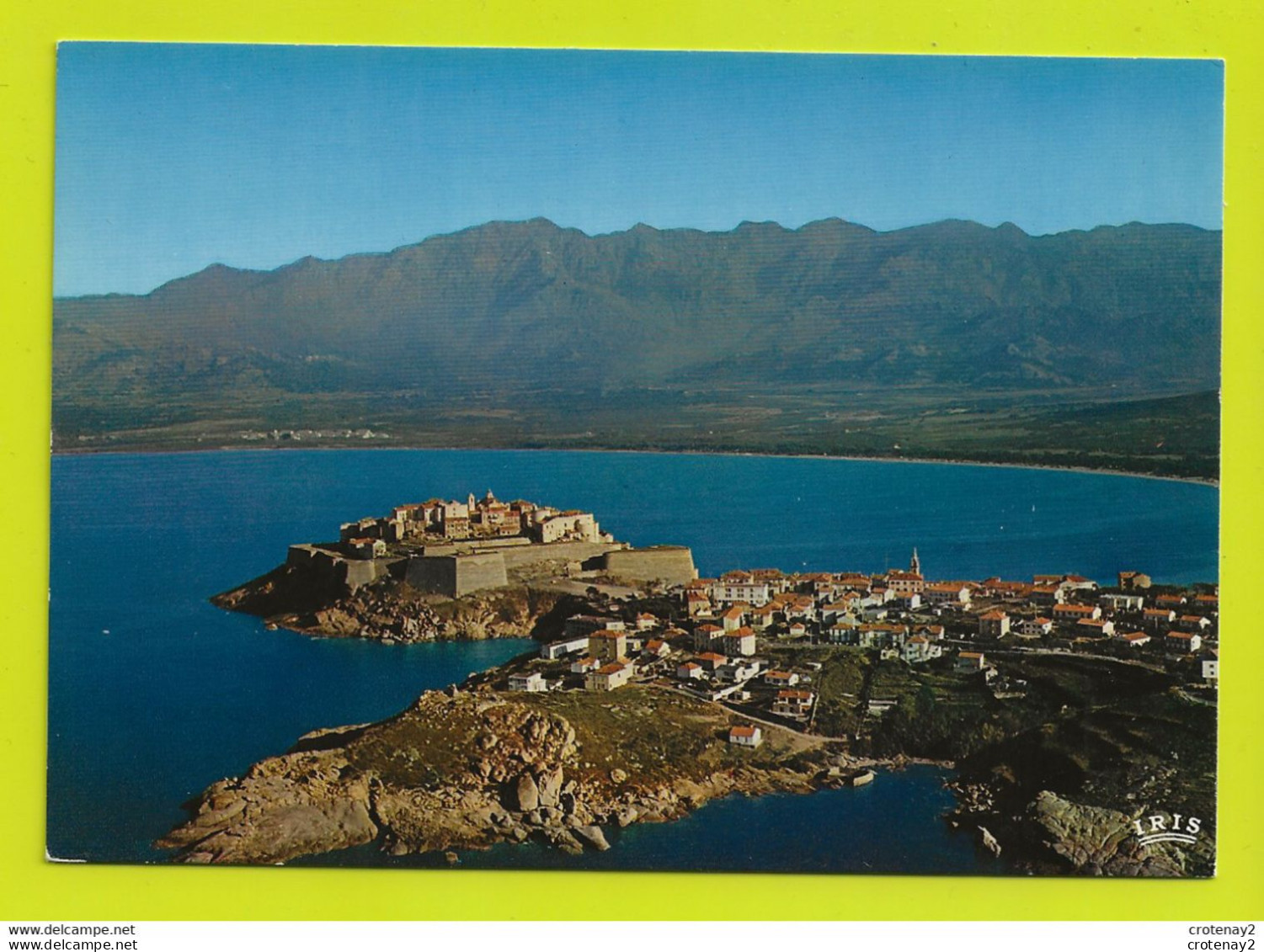 Haute Corse CALVI N°20 050 118 Son Golfe Magnifique Et Sa Plage Belle Vue Aérienne VOIR DOS - Calvi