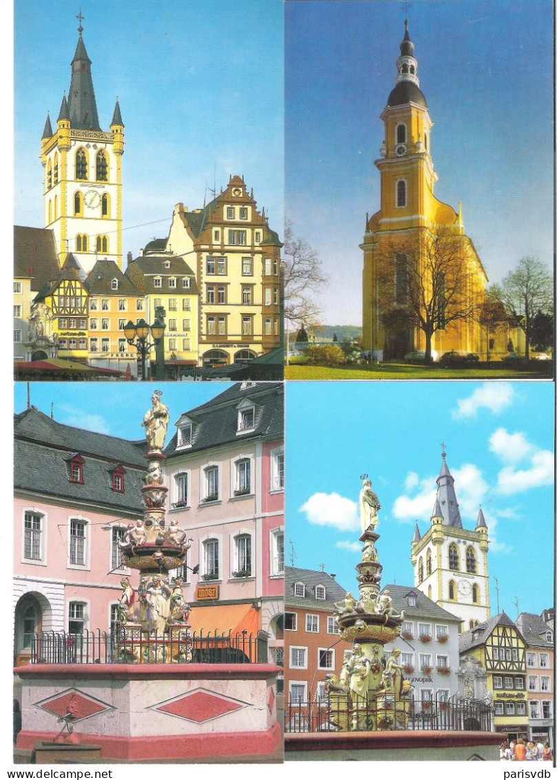 TRIER    -  4 POSTKARTE    (D 263) - Trier