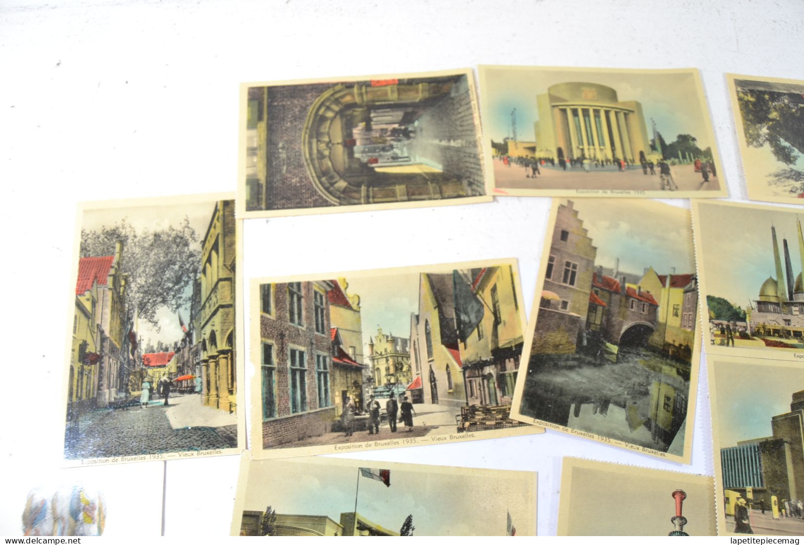 (AD24A) CPA Lot Bruxelles Exposition 1935 - Expositions Universelles