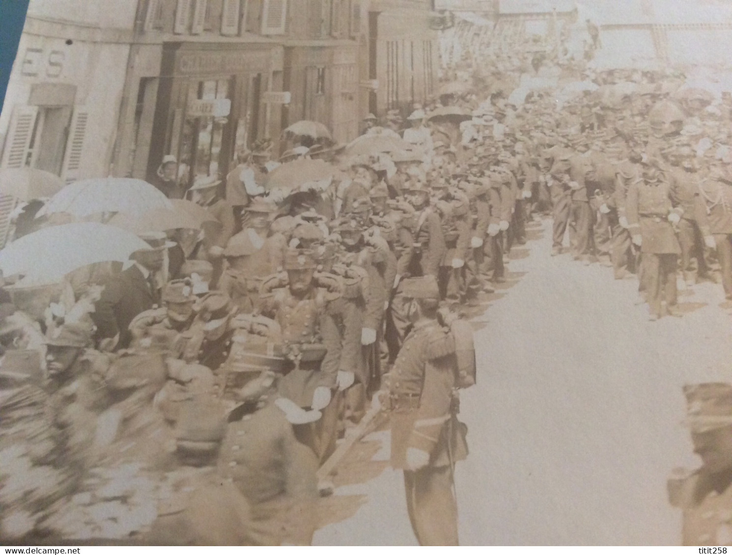 Rare Photos Funérailles Militaire Sénateur Maire Quimper Bretagne Finistére Cathédrale Corentin Cimetiére St Marc 1903