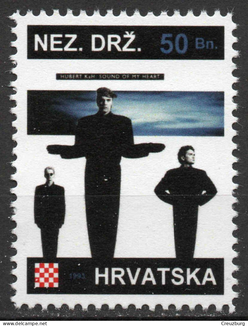 Hubert Kah - Briefmarken Set Aus Kroatien, 16 Marken, 1993. Unabhängiger Staat Kroatien, NDH. - Kroatien