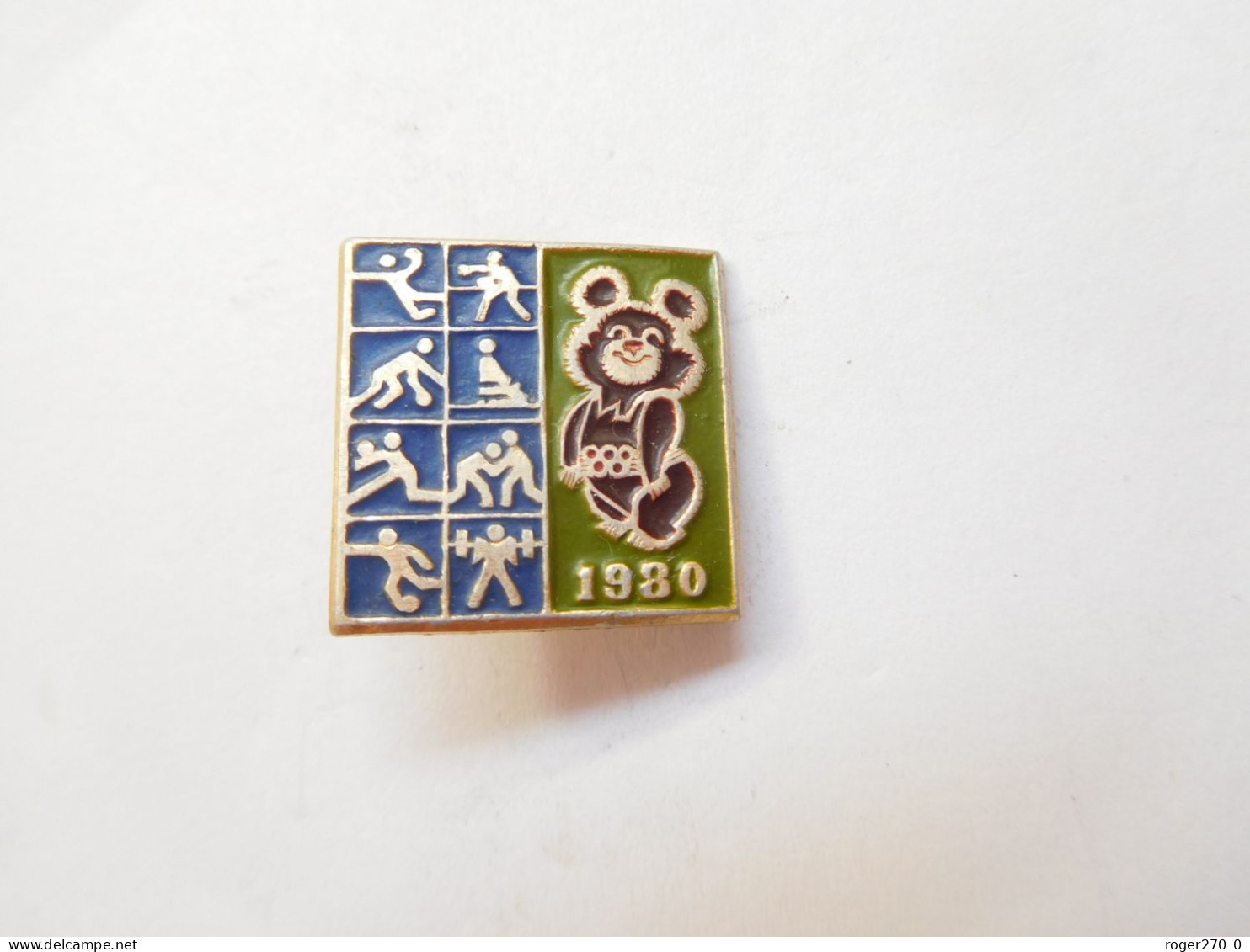 Belle Broche Russe ( No Pin's ) , JO Jeux Olympiques Moscou 1980 - Olympic Games