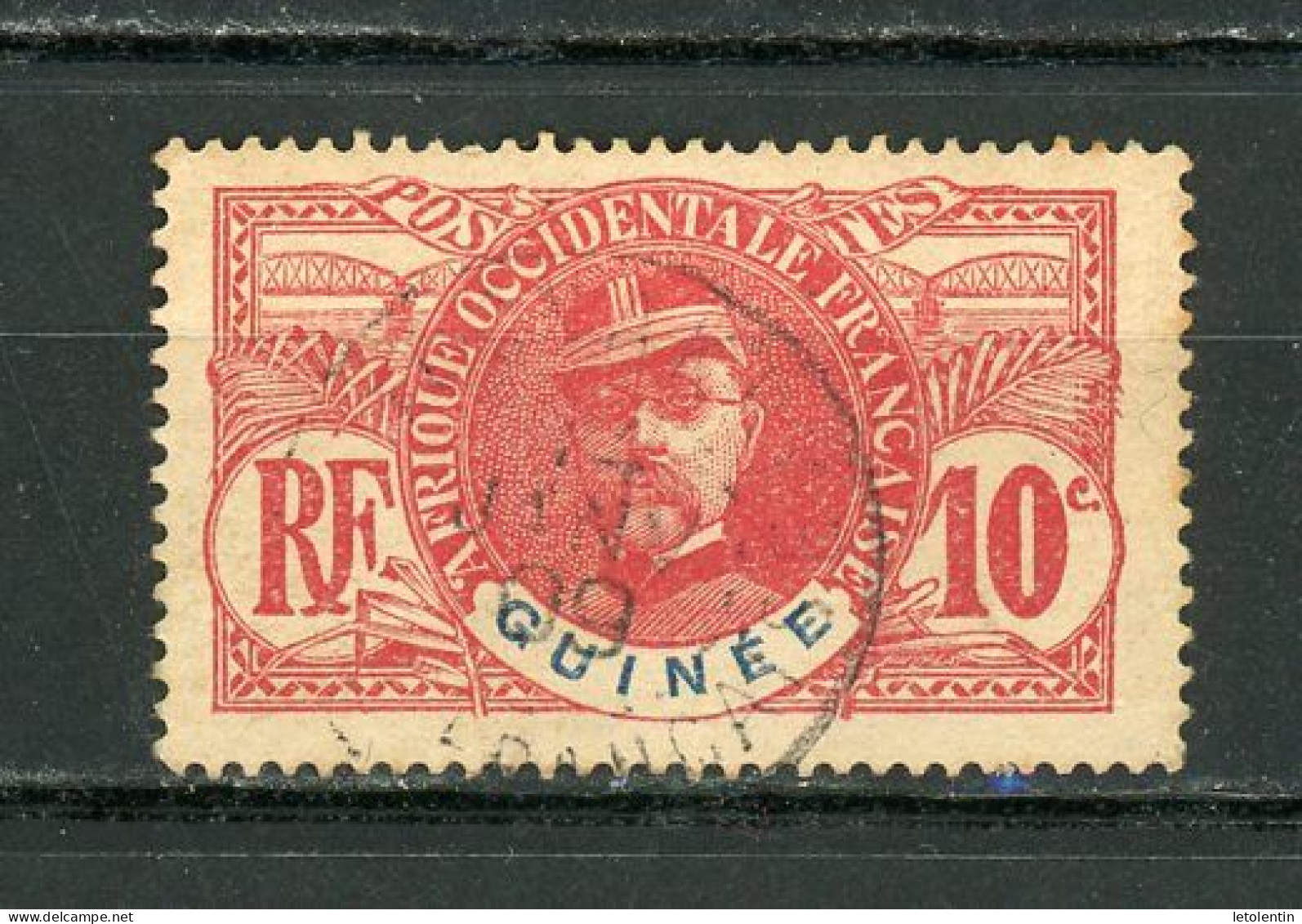 GUINÉE (RF) - FAIDHERBE  - N°Yt  37 Obli. - Used Stamps