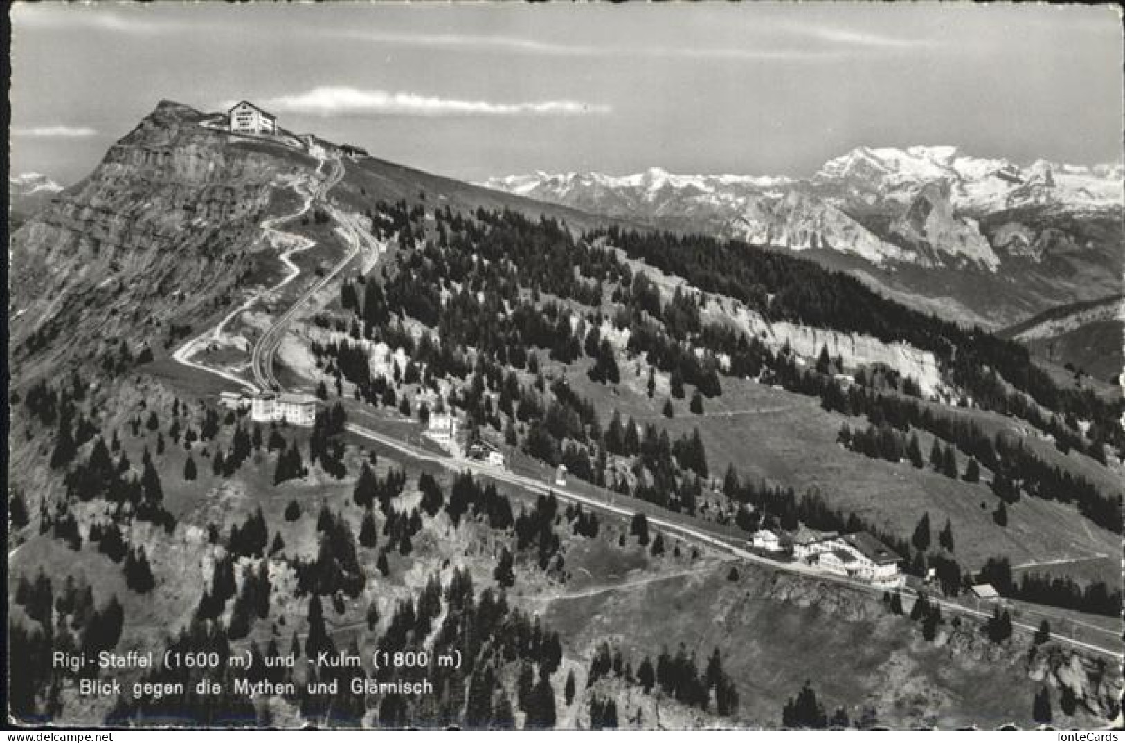 11195745 Rigi-Staffel Mythen Glaernisch Fliegeraufnahme  Rigi Staffel - Andere & Zonder Classificatie