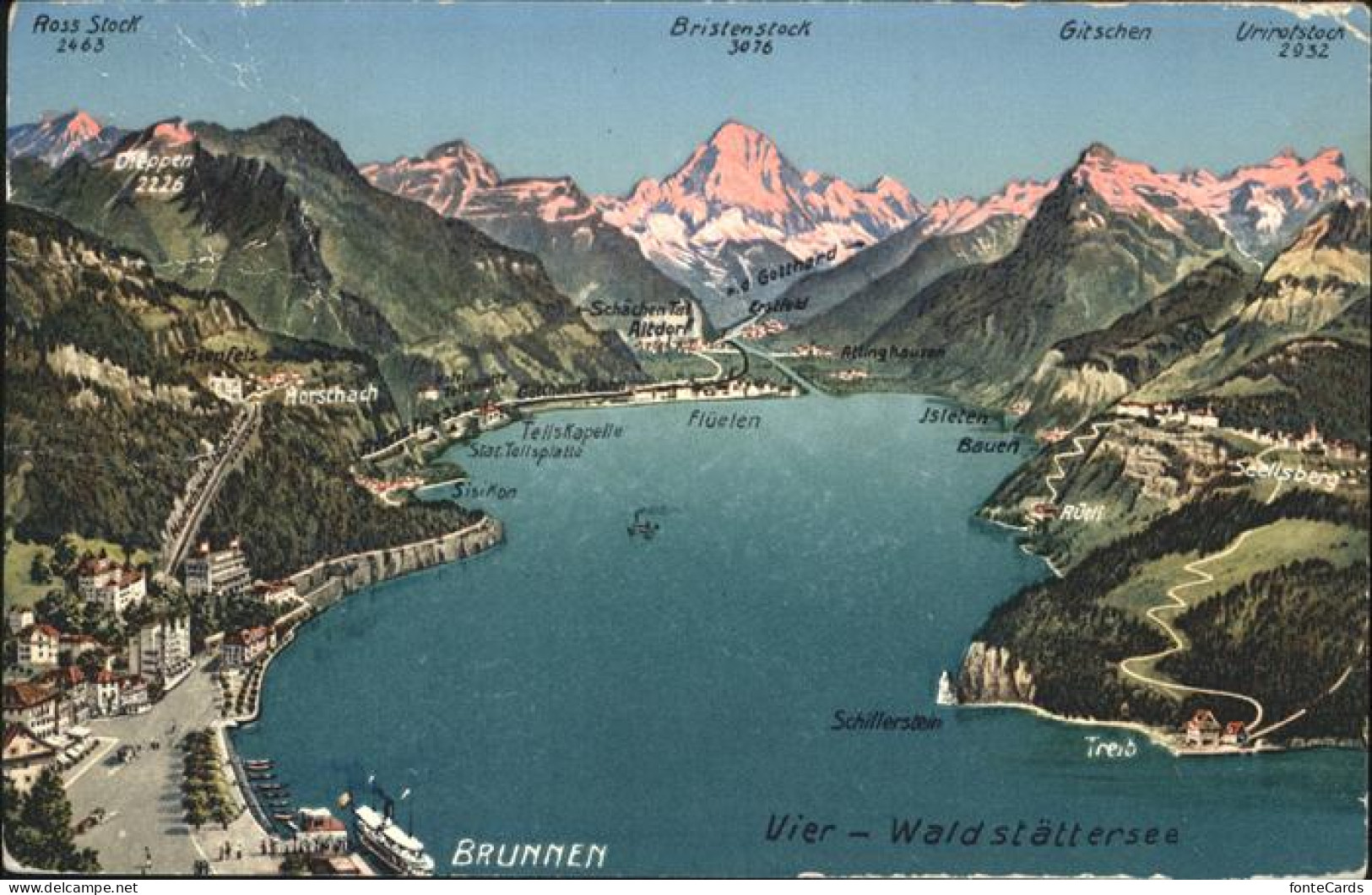 11195740 Brunnen SZ Vierwaldstaettersee  Brunnen - Andere & Zonder Classificatie