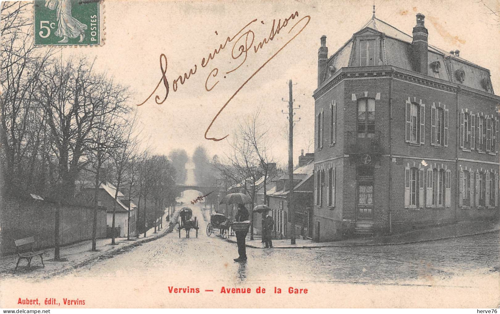 VERVINS - Avenue De La Gare - Vervins