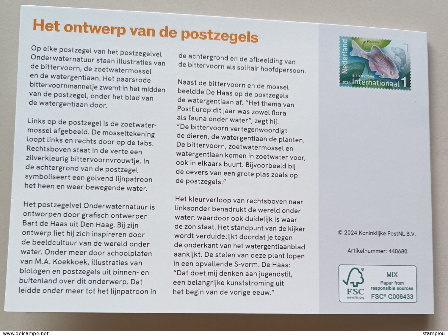 Nederland-Netherlands 2024 Cept Booklet - 2024