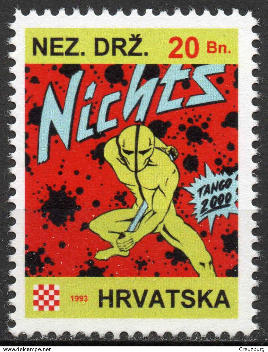 Nichts - Briefmarken Set Aus Kroatien, 16 Marken, 1993. Unabhängiger Staat Kroatien, NDH. - Croatia