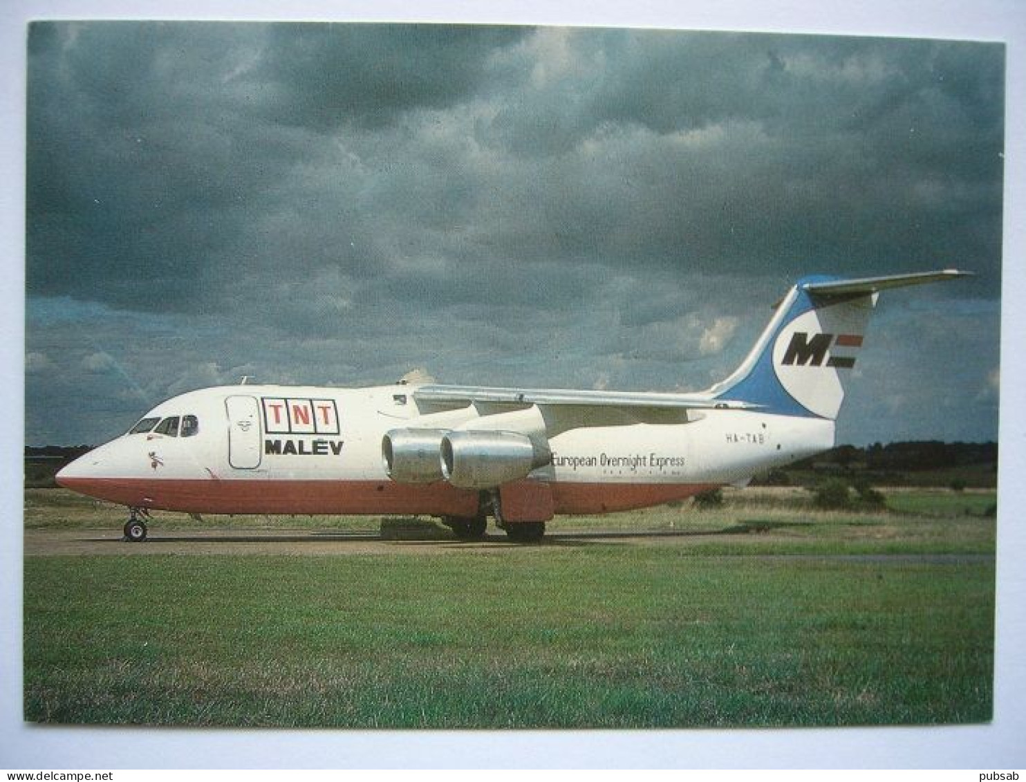 Avion / Airplane / MALEV-TNT / BAe 146-200 / Registered As HA-TAB - 1946-....: Ere Moderne