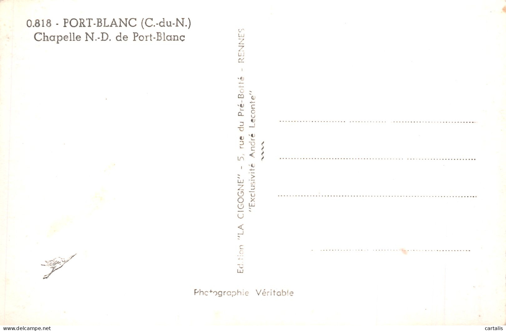 22-PORT BLANC-N°4222-B/0171 - Autres & Non Classés