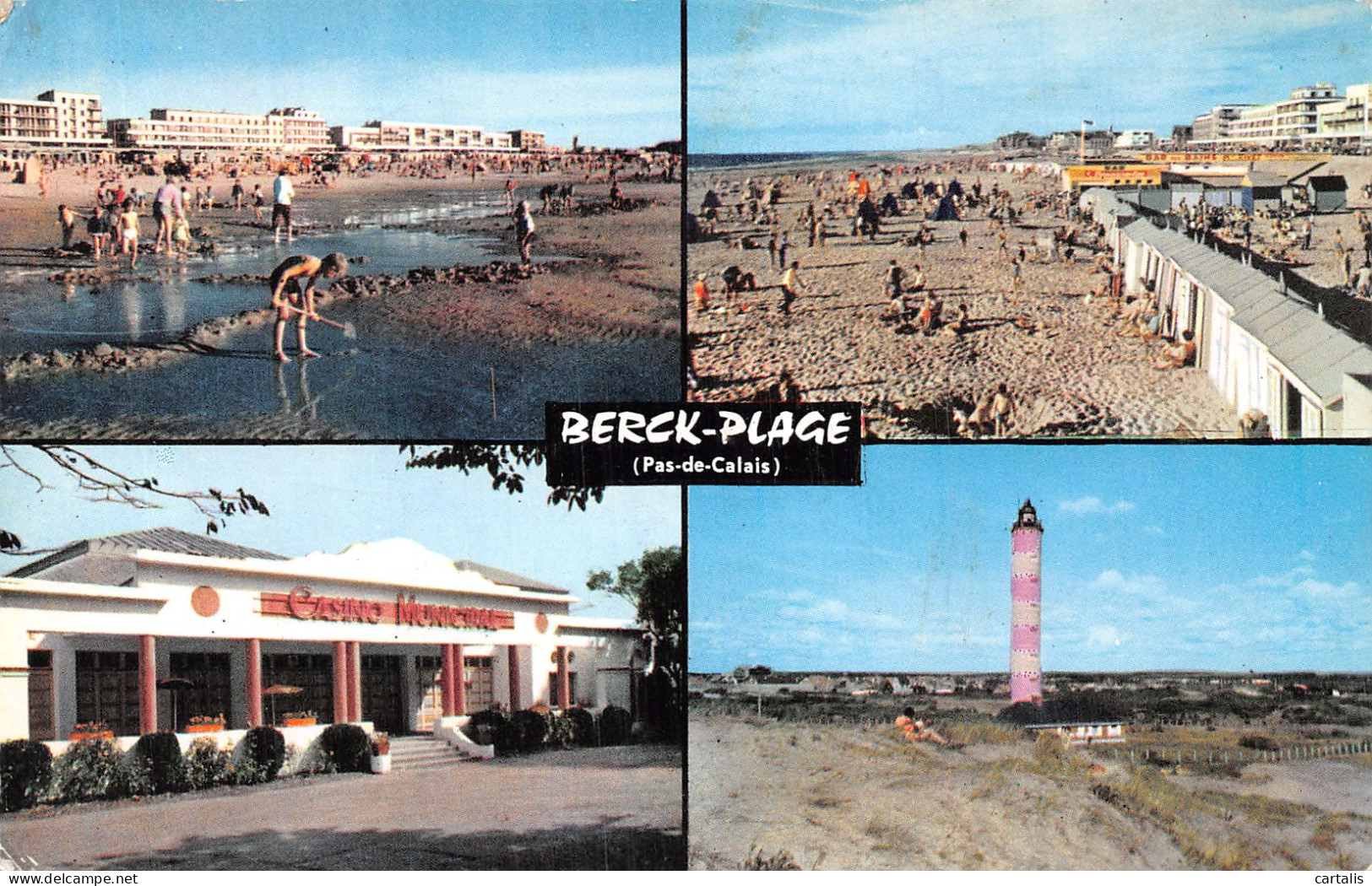 62-BERCK PLAGE-N°4222-B/0161 - Berck