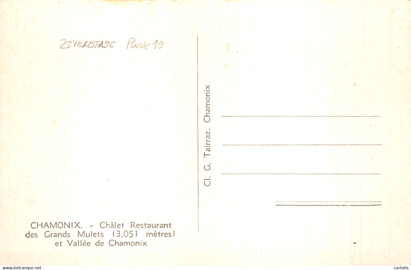 74-CHAMONIX-N°4222-B/0141 - Chamonix-Mont-Blanc