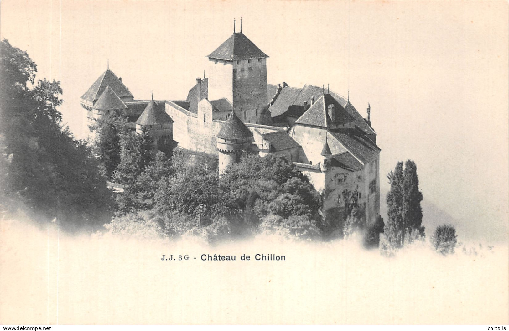 ET-SUISSE CHATEAU DE CHILLON-N°4222-E/0175 - Au