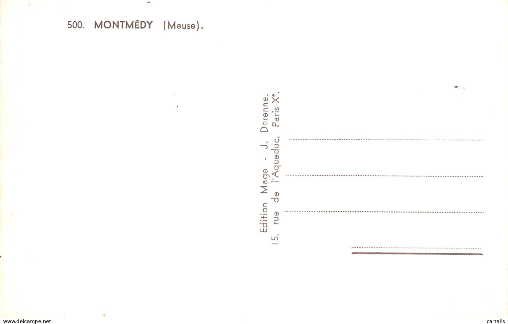 55-MONTMEDY-N°4222-D/0221 - Montmedy