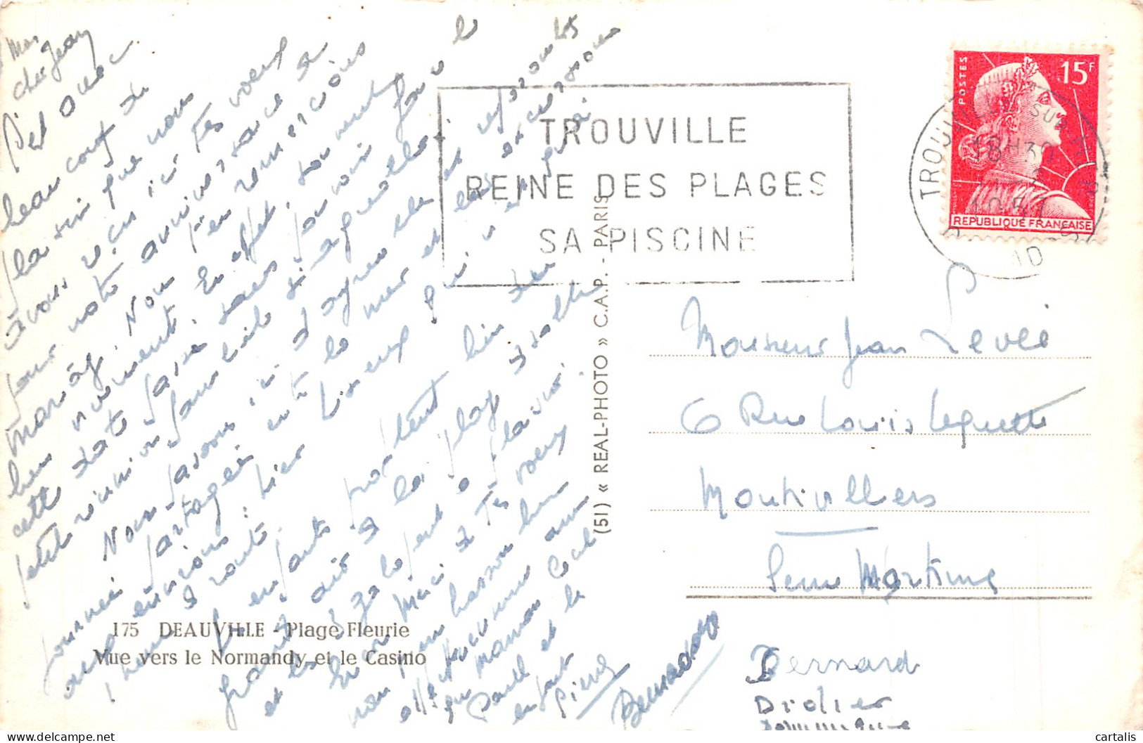 14-DEAUVILLE-N°4222-D/0219 - Deauville