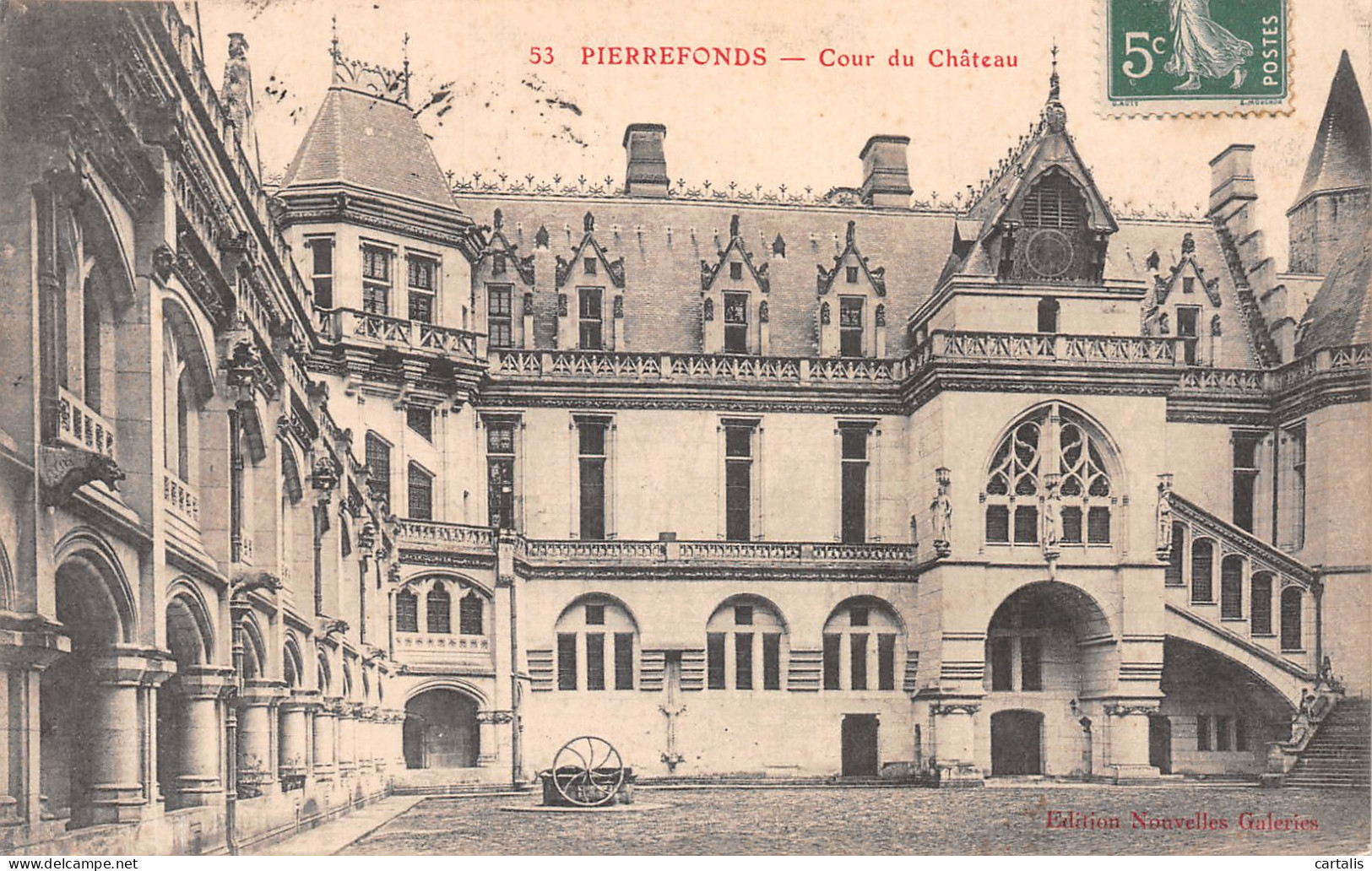 60-PIERREFONDS LE CHATEAU-N°4222-C/0351 - Pierrefonds