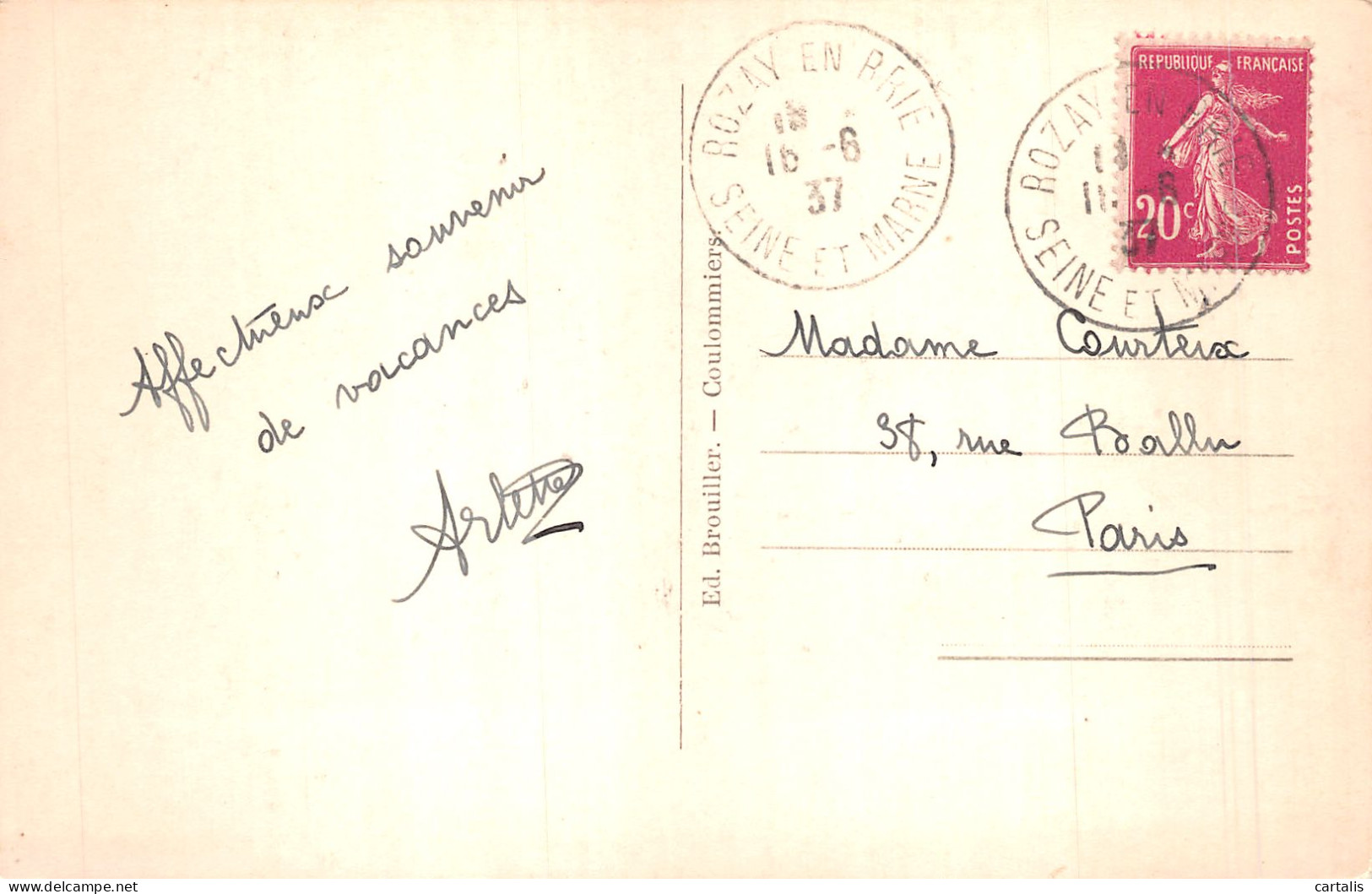 77-COULOMMIERS-N°4222-C/0327 - Coulommiers