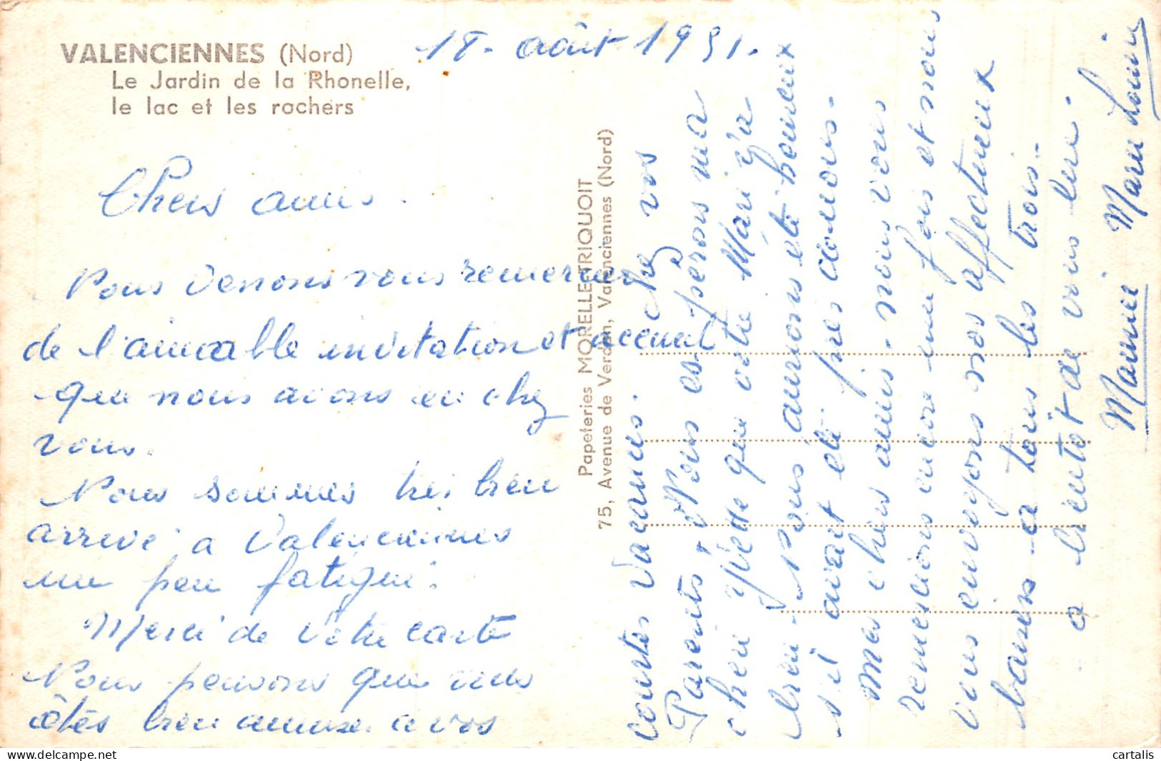 59-VALENCIENNES-N°4222-H/0189 - Valenciennes