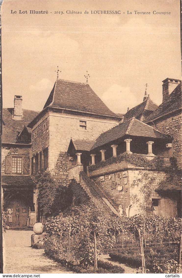 46-LOUBRESSAC LE CHATEAU-N°4222-H/0173 - Sonstige & Ohne Zuordnung