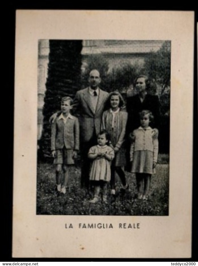 ITALIA SAVOIA LA FAMIGLIA REALE - Andere & Zonder Classificatie