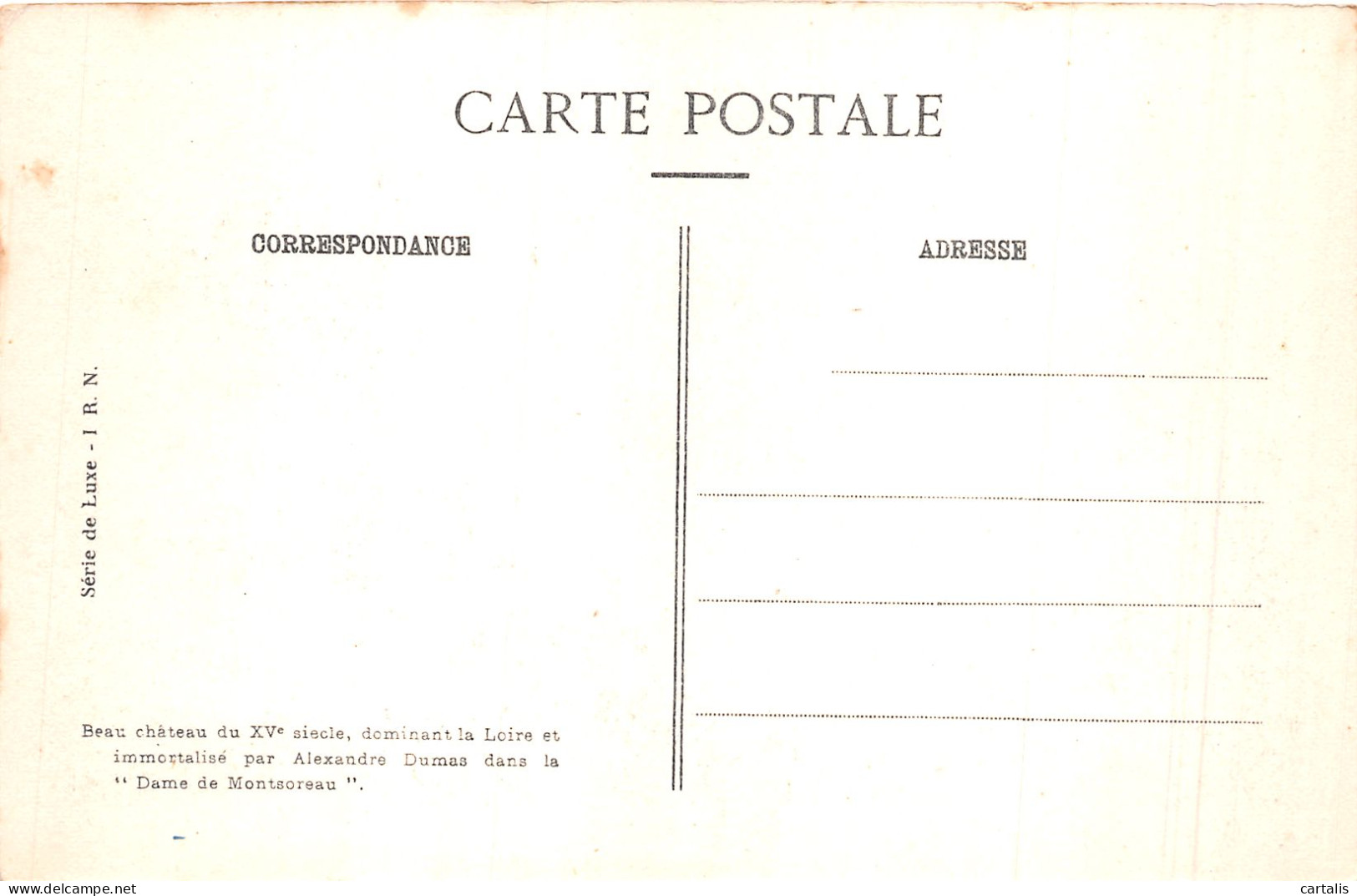 49-MONTSOREAU-N°4223-C/0013 - Autres & Non Classés