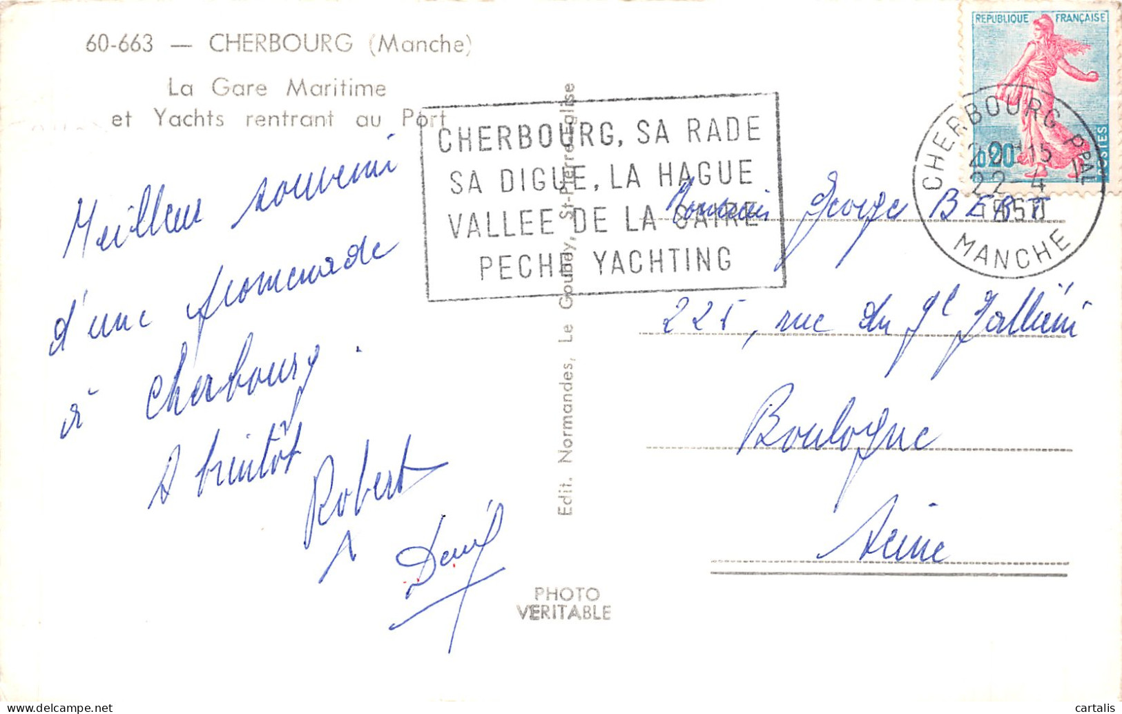 50-CHERBOURG-N°4223-B/0333 - Cherbourg