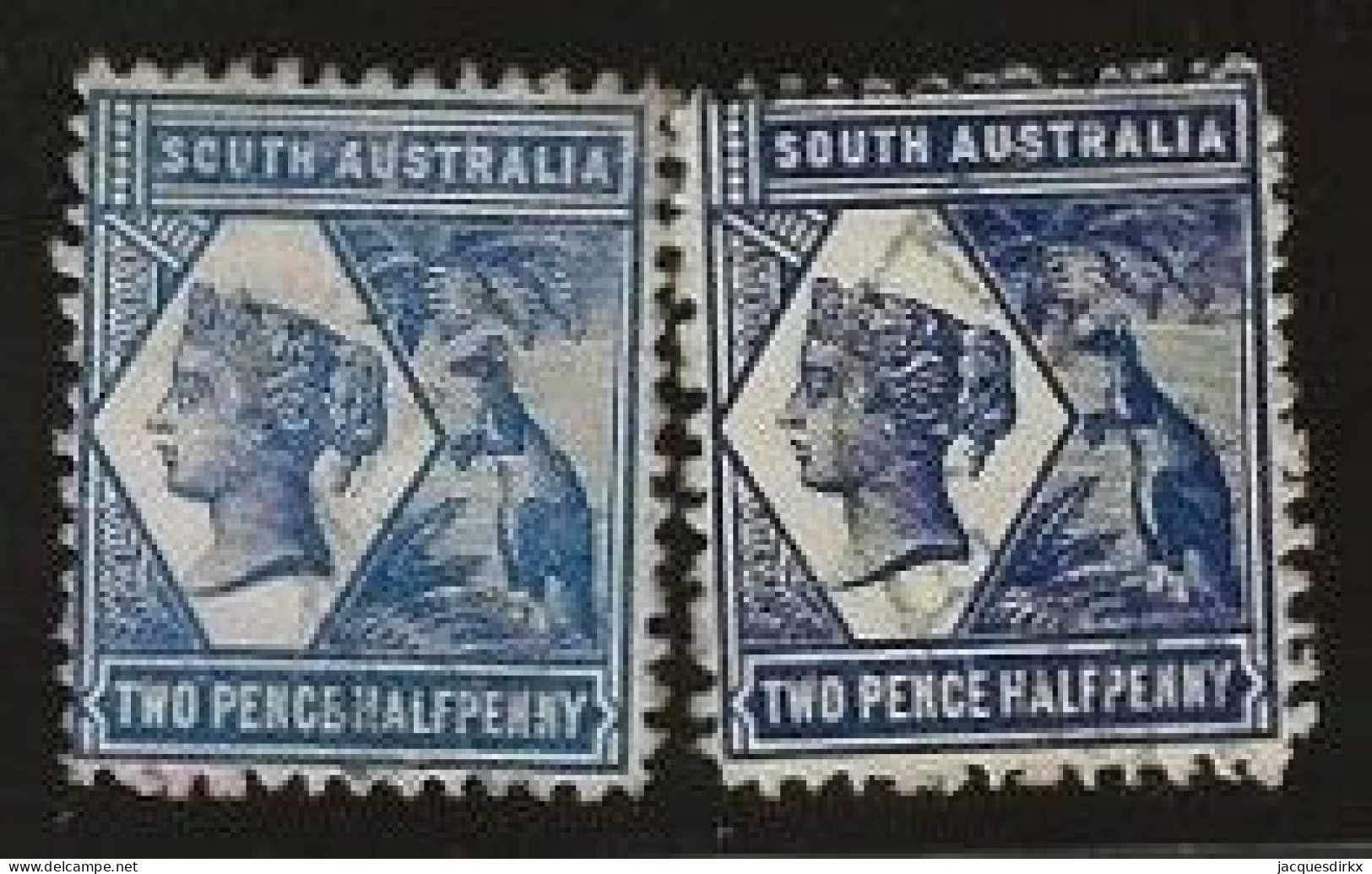 South  Australia     .   SG    .  236/237       .   O      .     Cancelled - Used Stamps