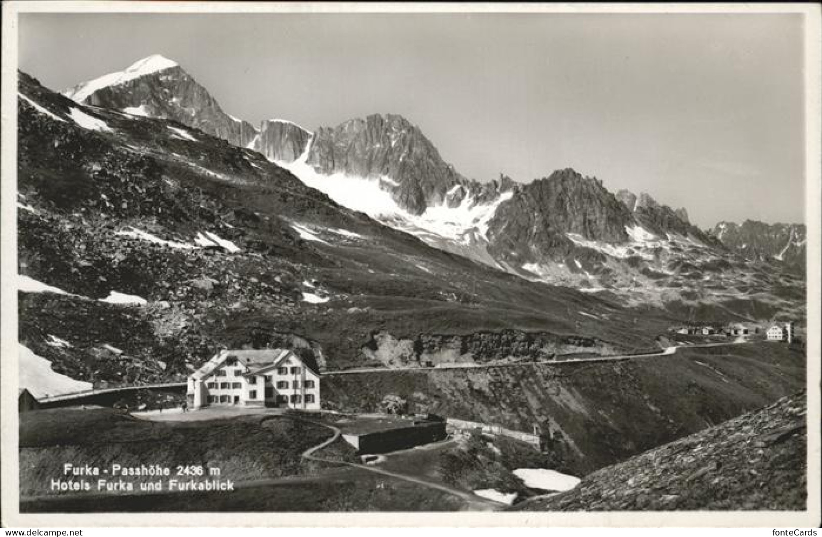 11195409 Furkapass Hotels Furka - Sonstige & Ohne Zuordnung