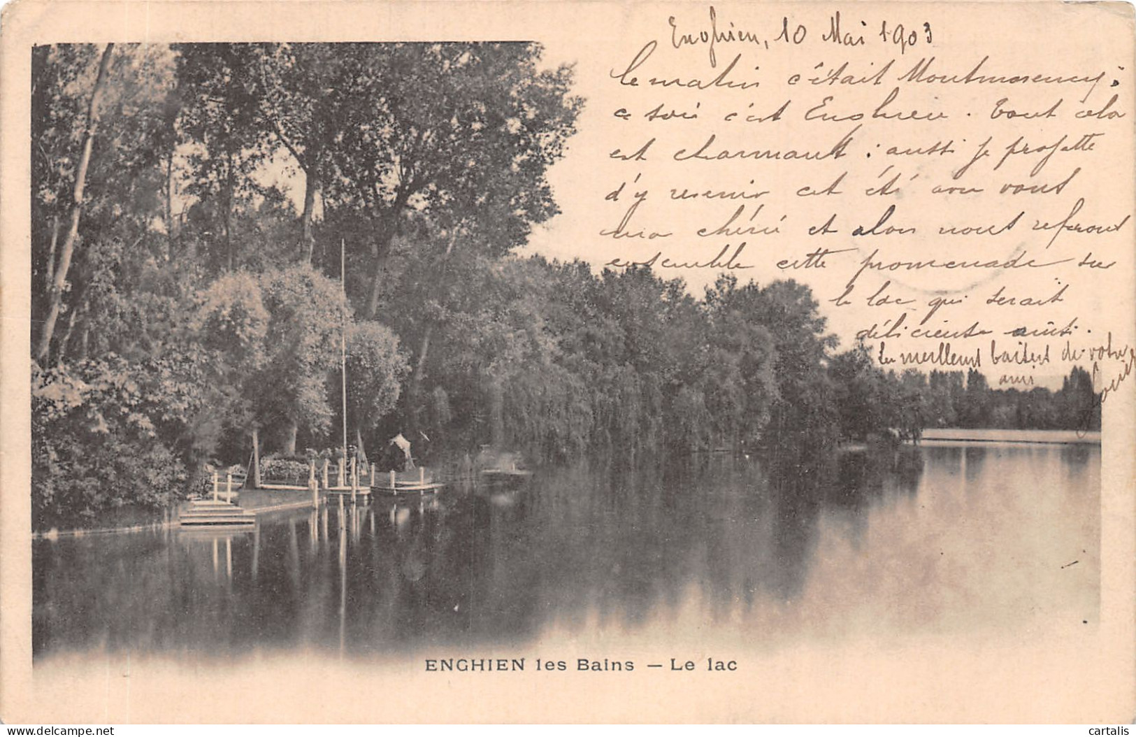 95-ENGHIEN LES BAINS-N°4223-B/0179 - Enghien Les Bains