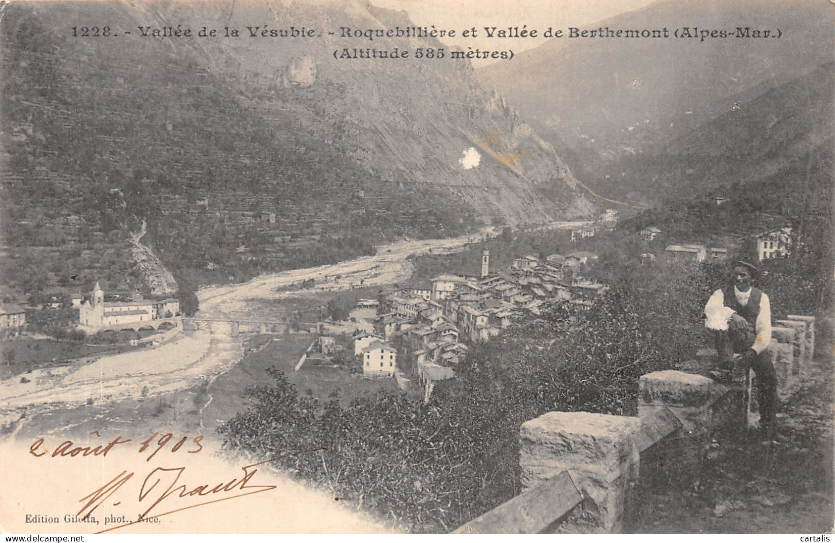 06-VALLEE DE LA VESUBIE-N°4223-B/0149 - Sonstige & Ohne Zuordnung