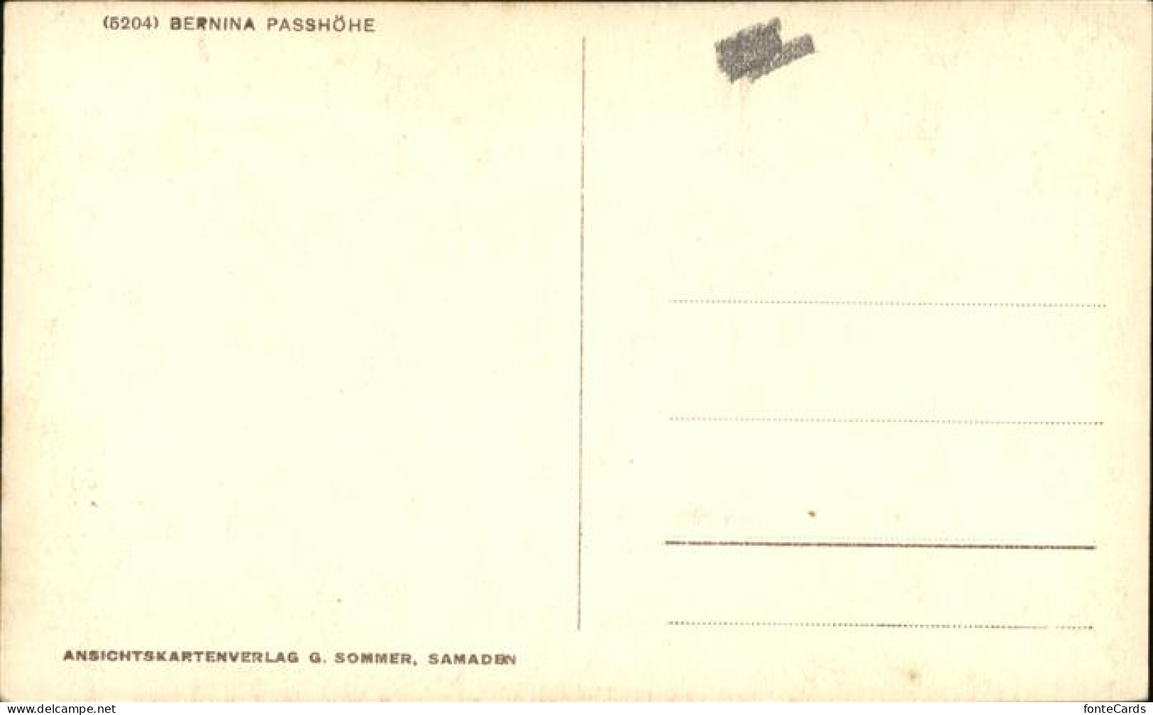 11195406 Bernina Passhoehe Bernina - Autres & Non Classés