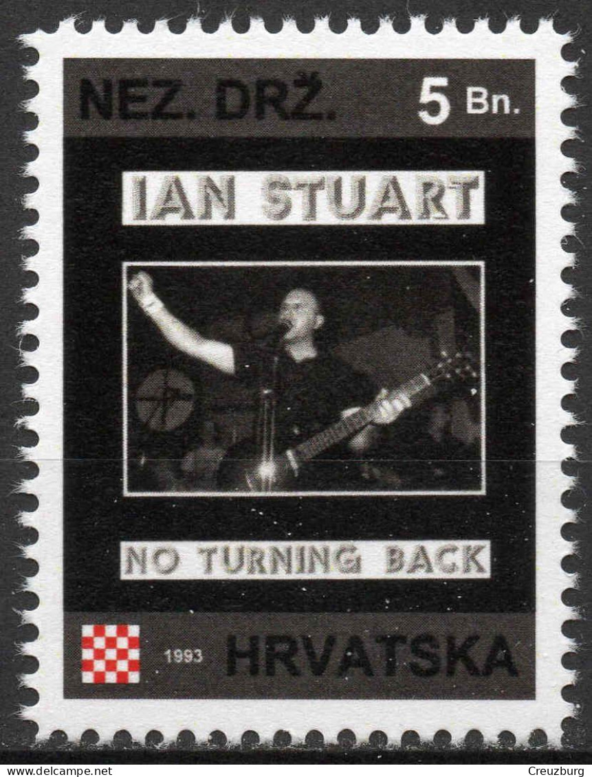 Ian Stuart - Briefmarken Set Aus Kroatien, 16 Marken, 1993. Unabhängiger Staat Kroatien, NDH. - Croatia