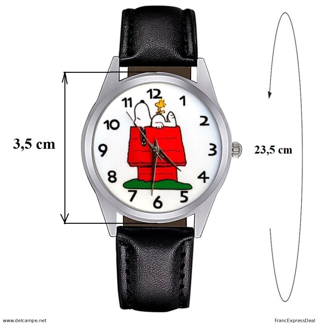 Montre NEUVE - Snoopy Peanuts (Réf 1) - Montres Modernes