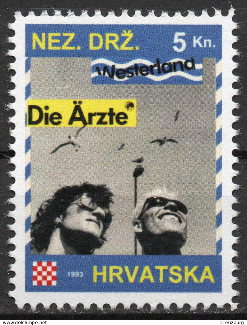 Die Ärzte - Briefmarken Set Aus Kroatien, 16 Marken, 1993. Unabhängiger Staat Kroatien, NDH. - Kroatien