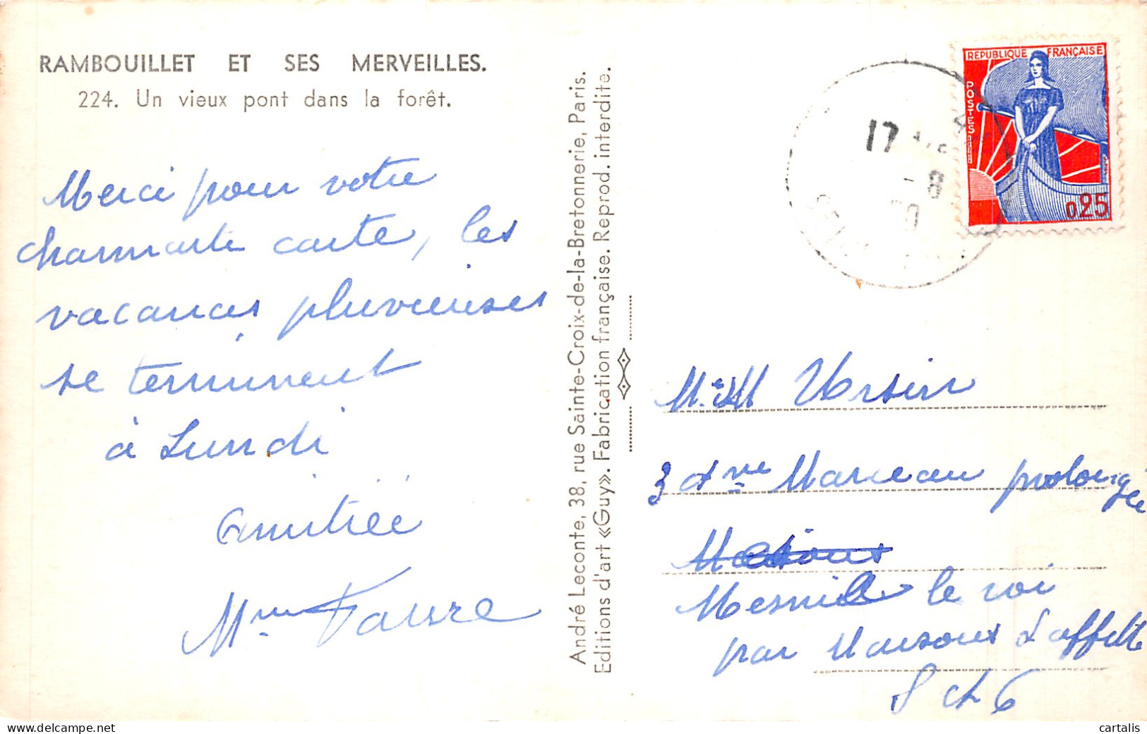 78-RAMBOUILLET-N°4223-D/0161 - Rambouillet