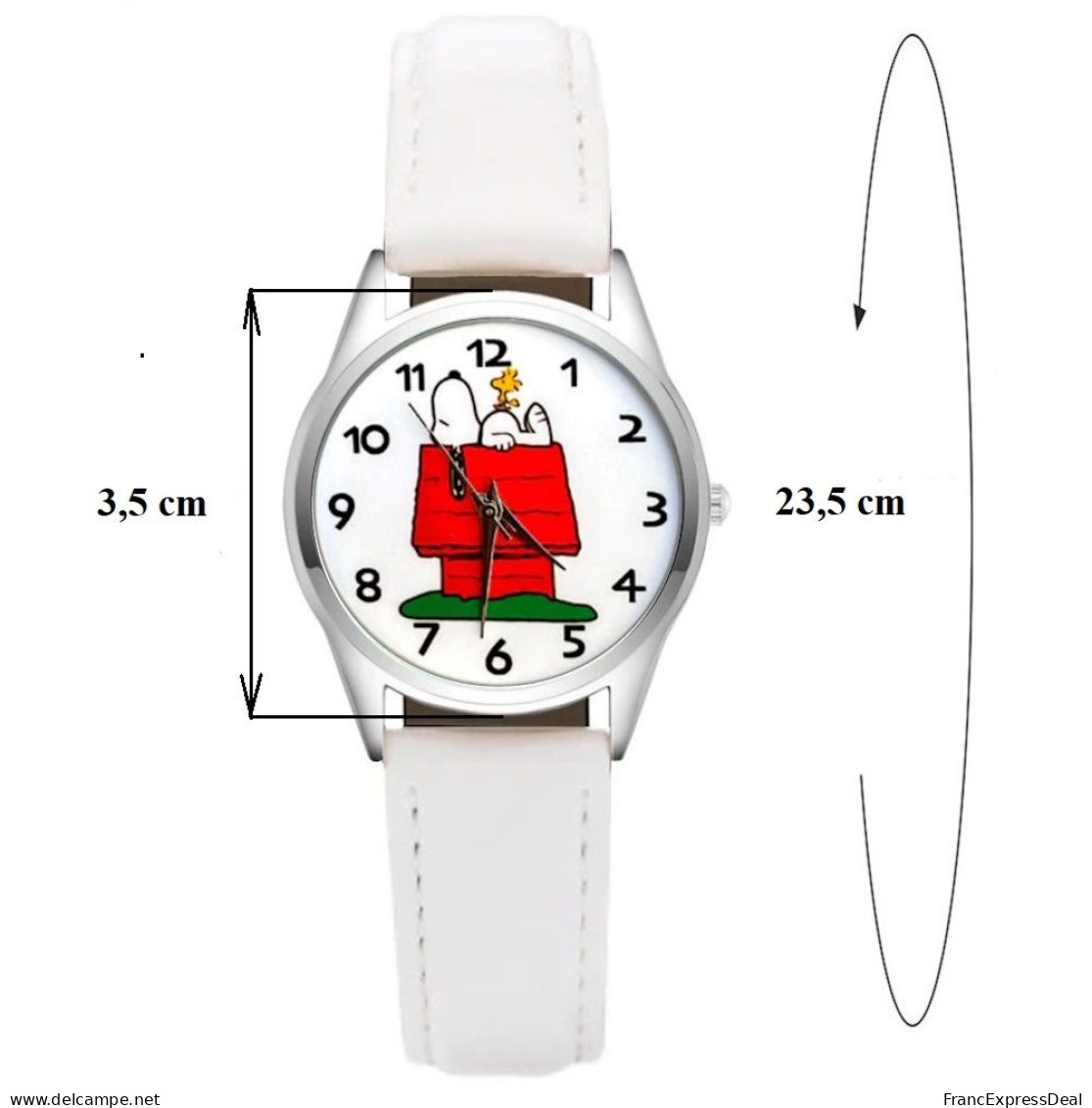 Montre NEUVE - Snoopy Peanuts (Réf 2) - Montres Modernes